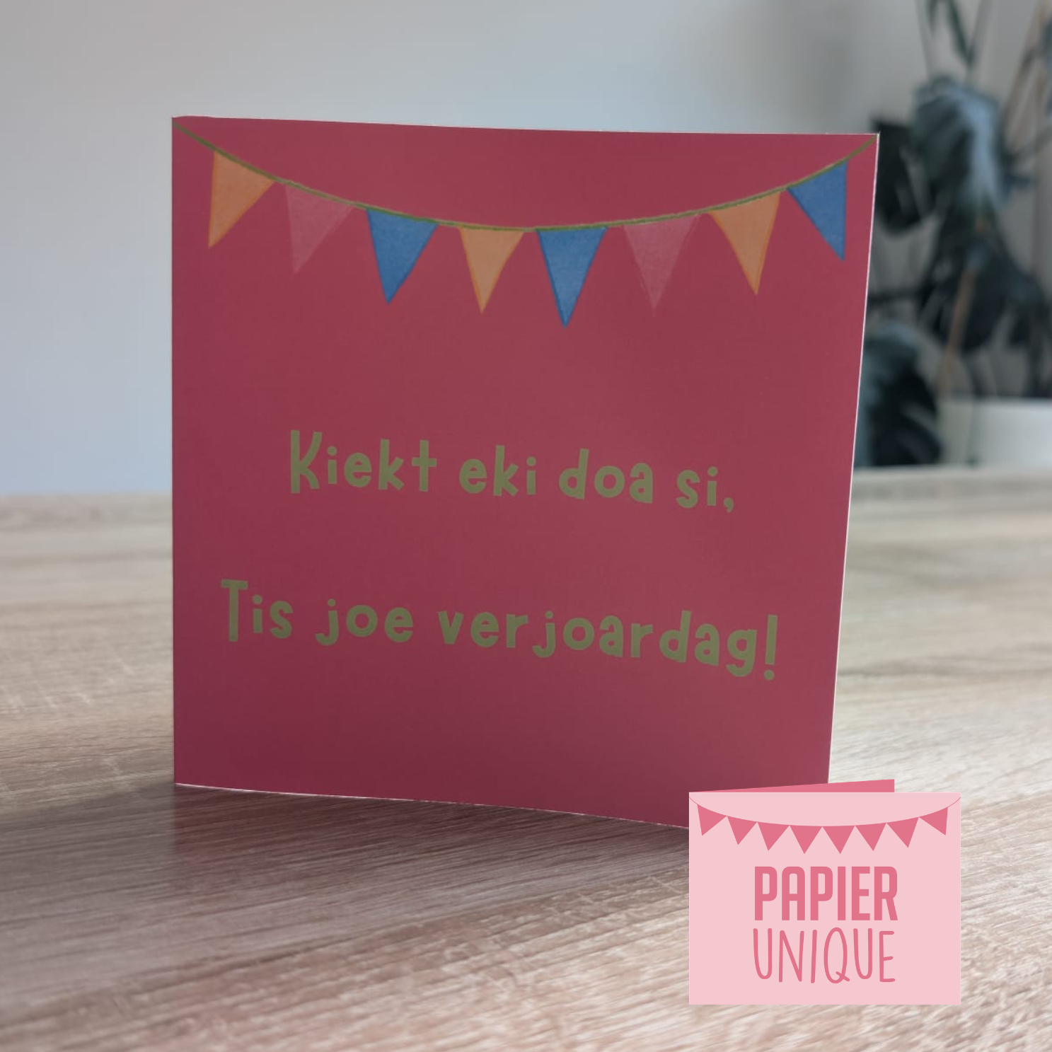 Kiekt eki doa si, tis joe verjoardag