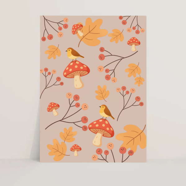 Kaart - cosy autumn