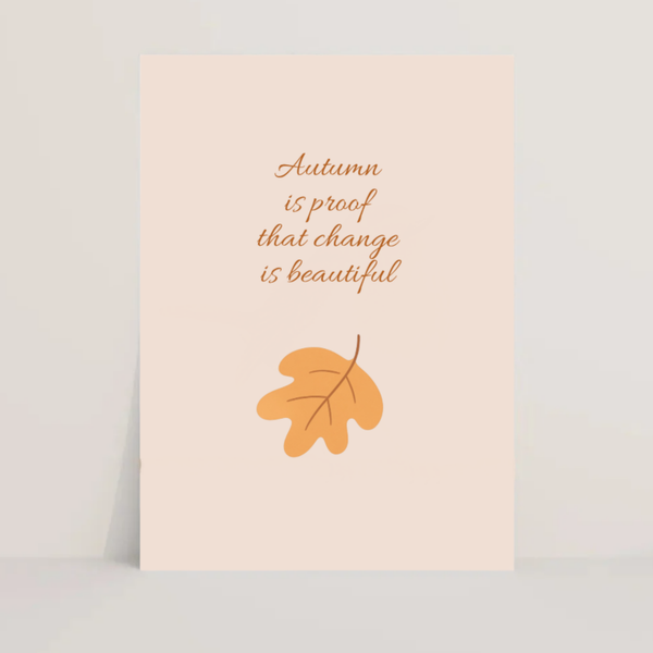 Kaart - cosy autumn
