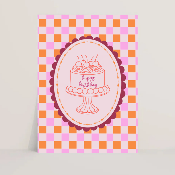 Kaart - happy birthday