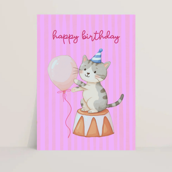 Kaart - happy birthday