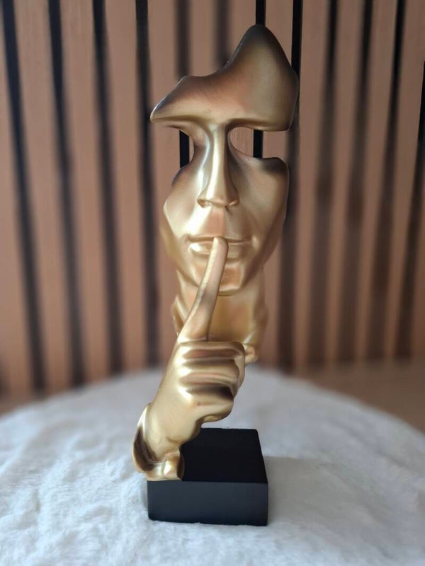 Decoratieve Sculptuur - Stilte goud