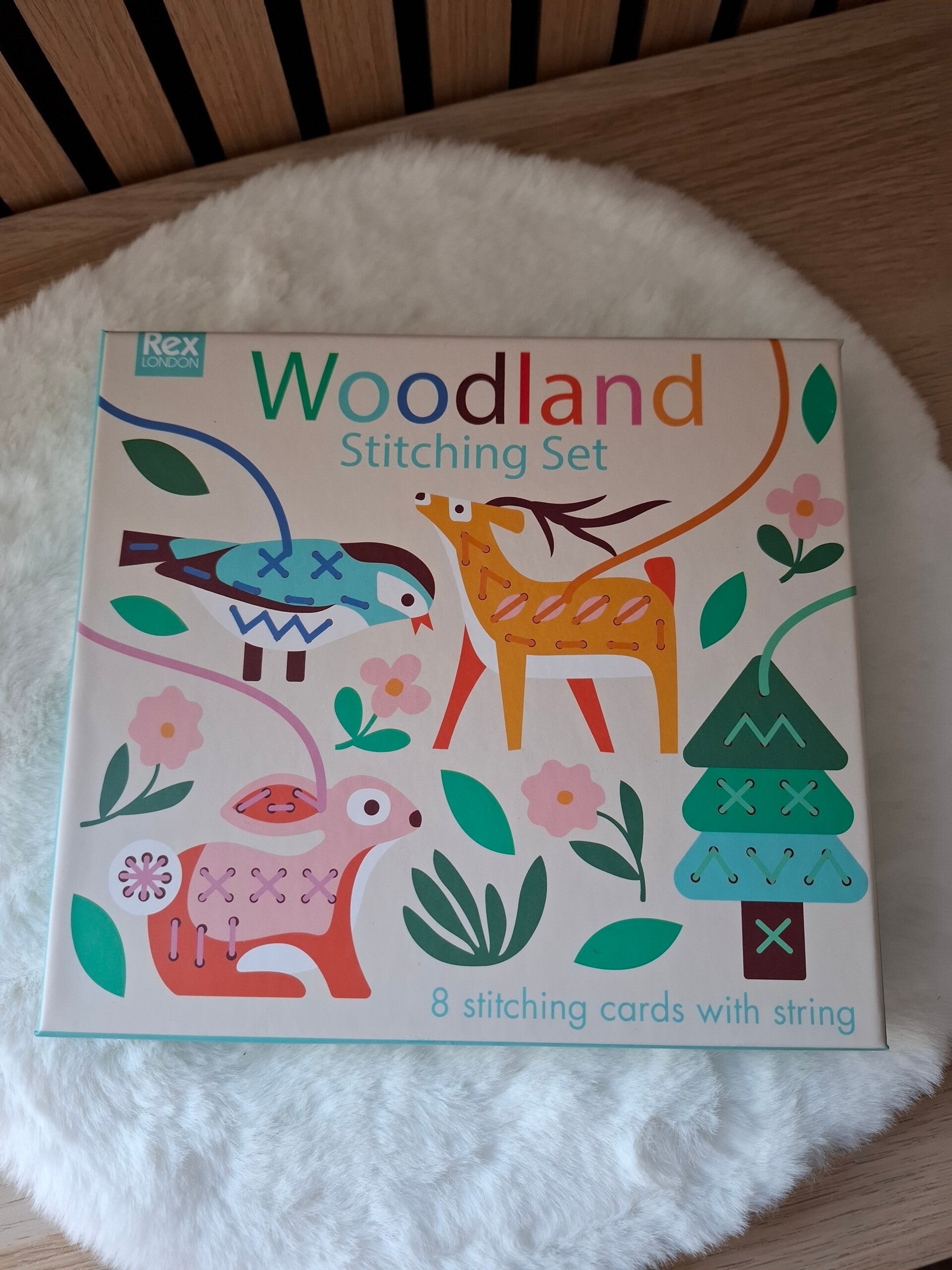 Children's Stitching Kit – Woodland 🦊🌲🧵