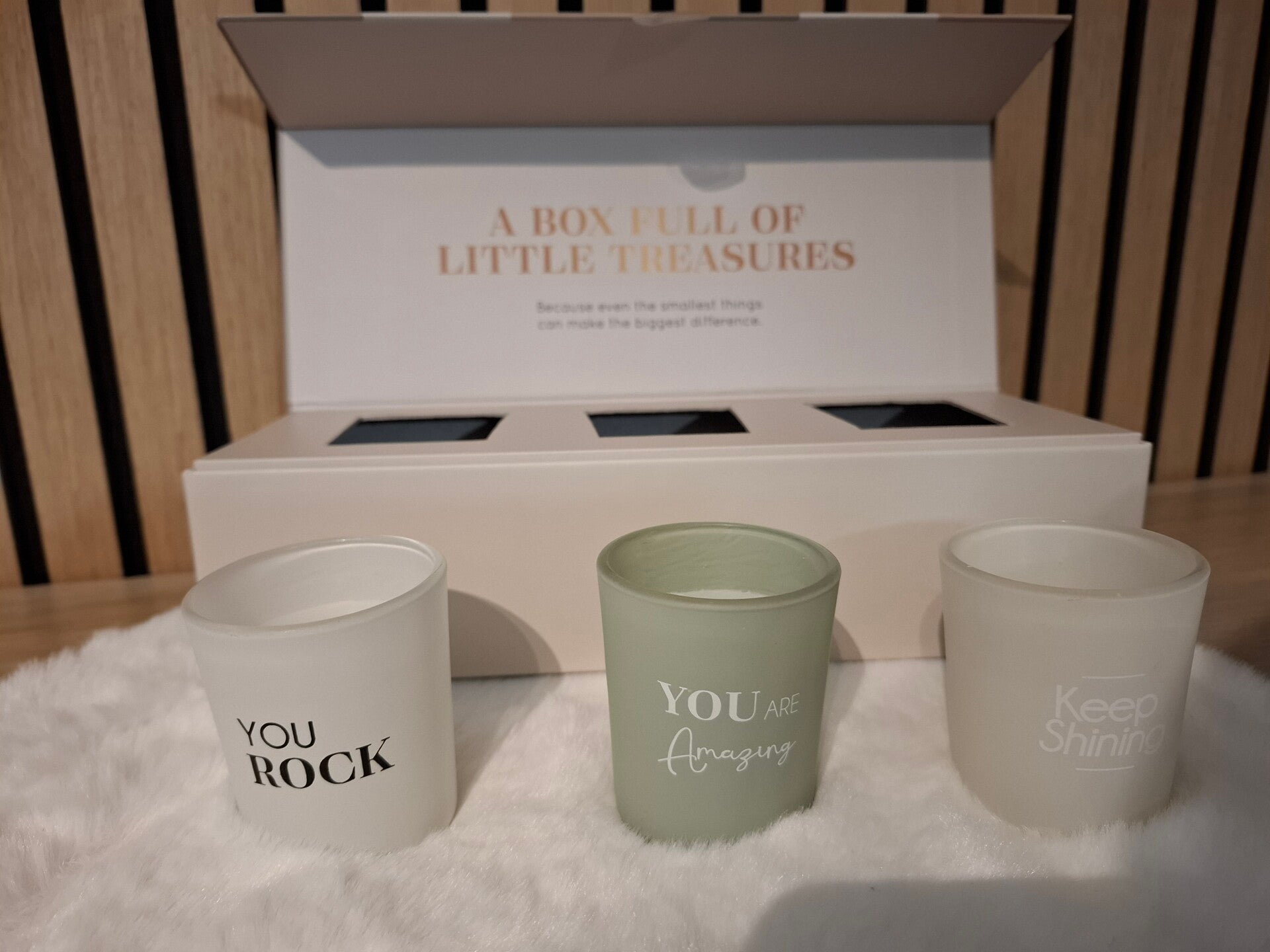 JENS Living Complimenten Kaarsen Soft Vibes – Set van 3