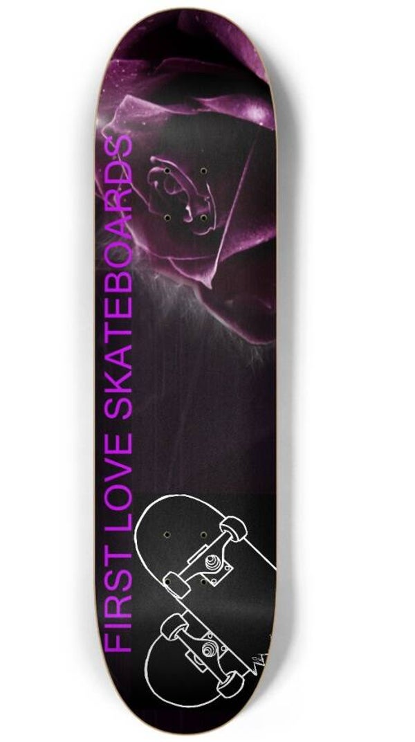 First Love Skateboards Rose
