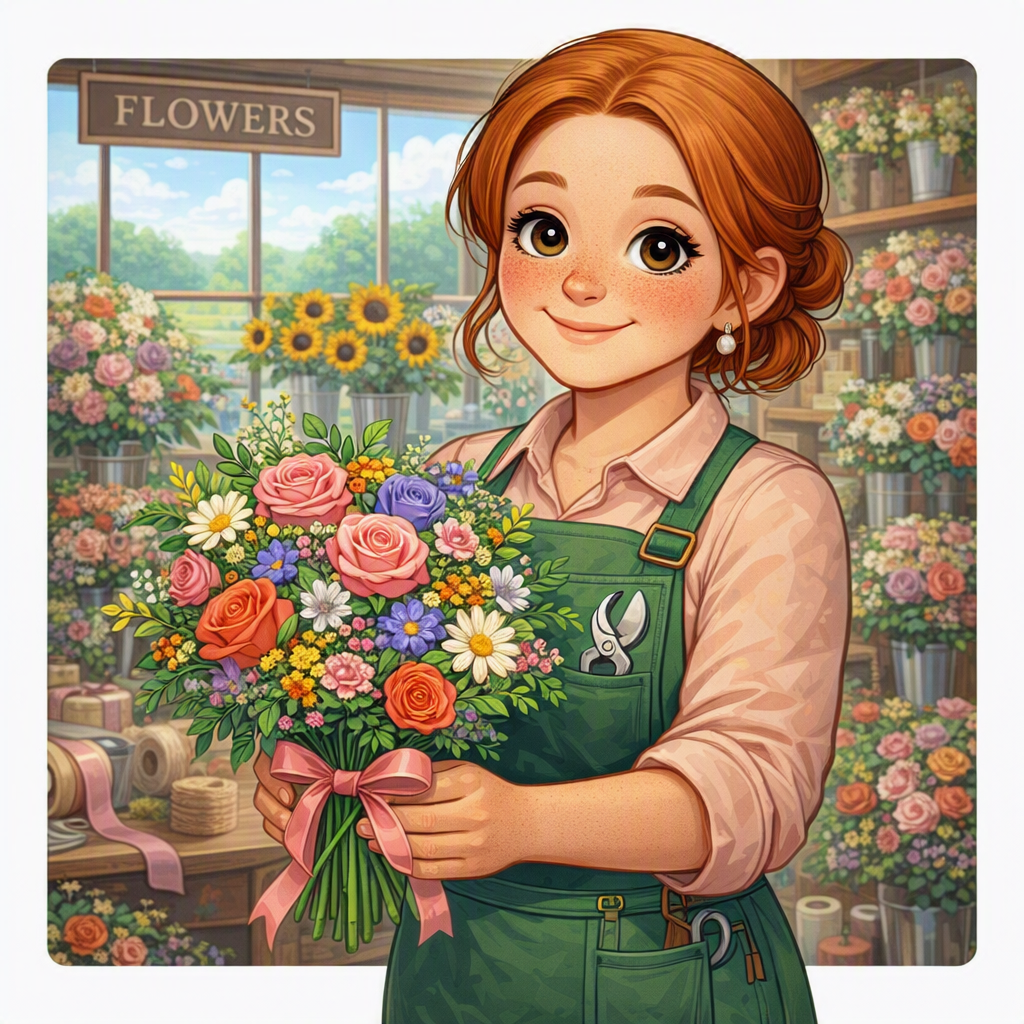 Verhuur themakoffer junior florist