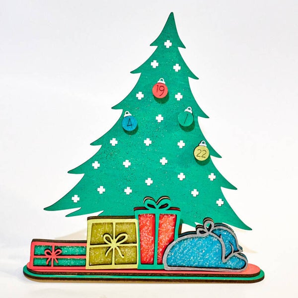 Christmas Tree Advent Calendar