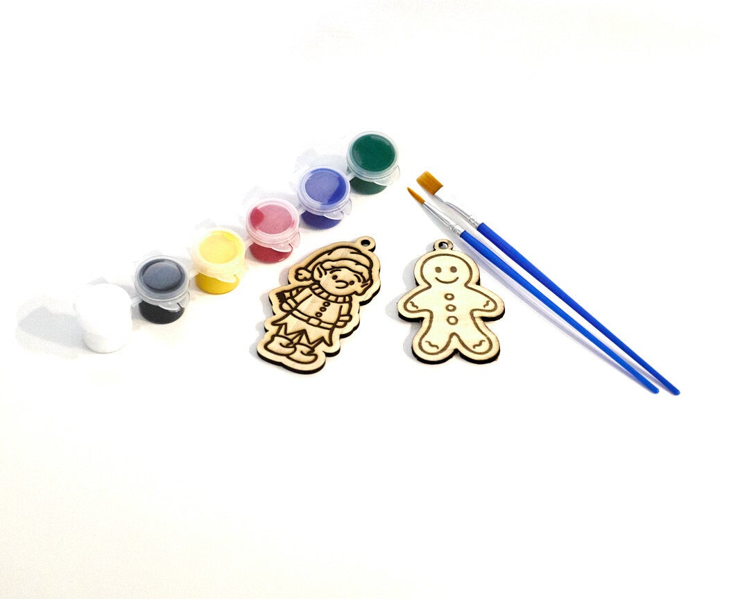 Ornament Colouring Kit (Paint)
