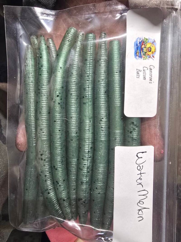 10 pk || 5" Stick Bait || Watermelon
