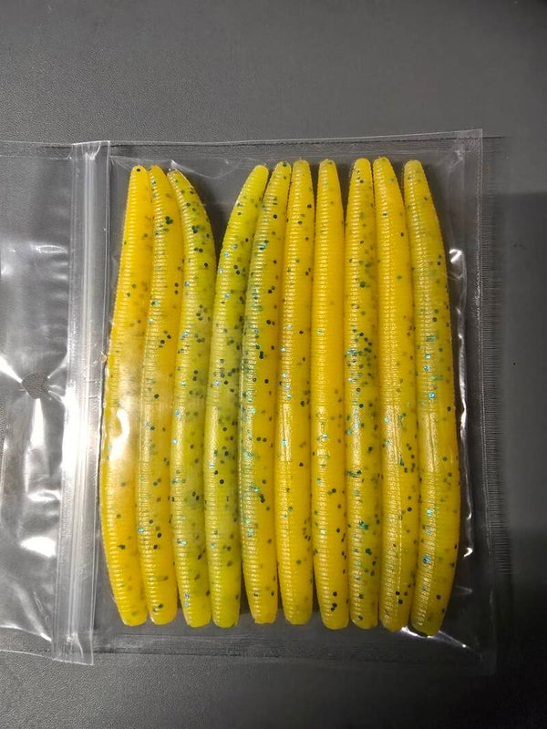 10 pk || 5" Stick Bait || Flounder