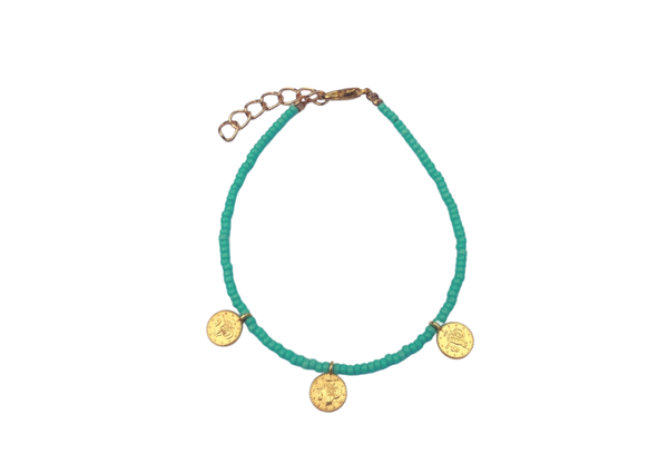 Coin bracelet