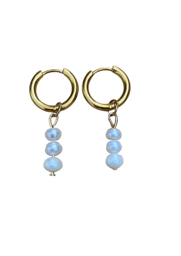 Pearl earrings