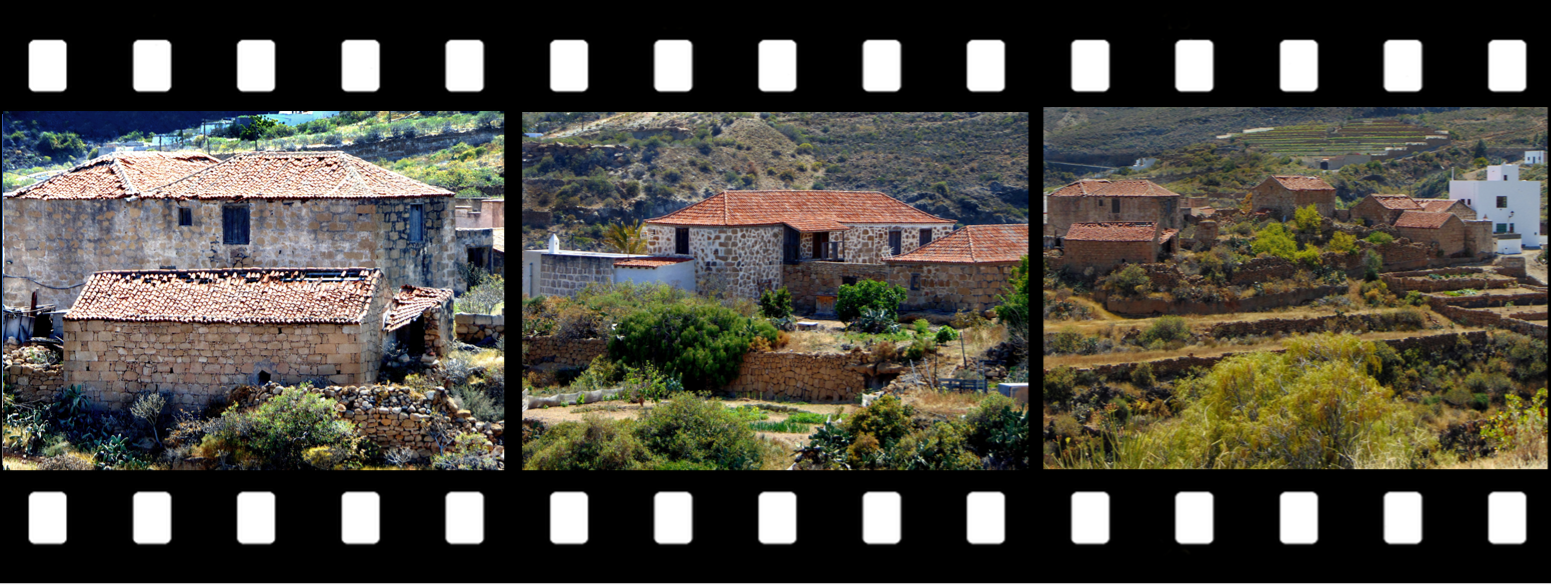 Icor, Teneriffa. Alte und schöne Gebäude.