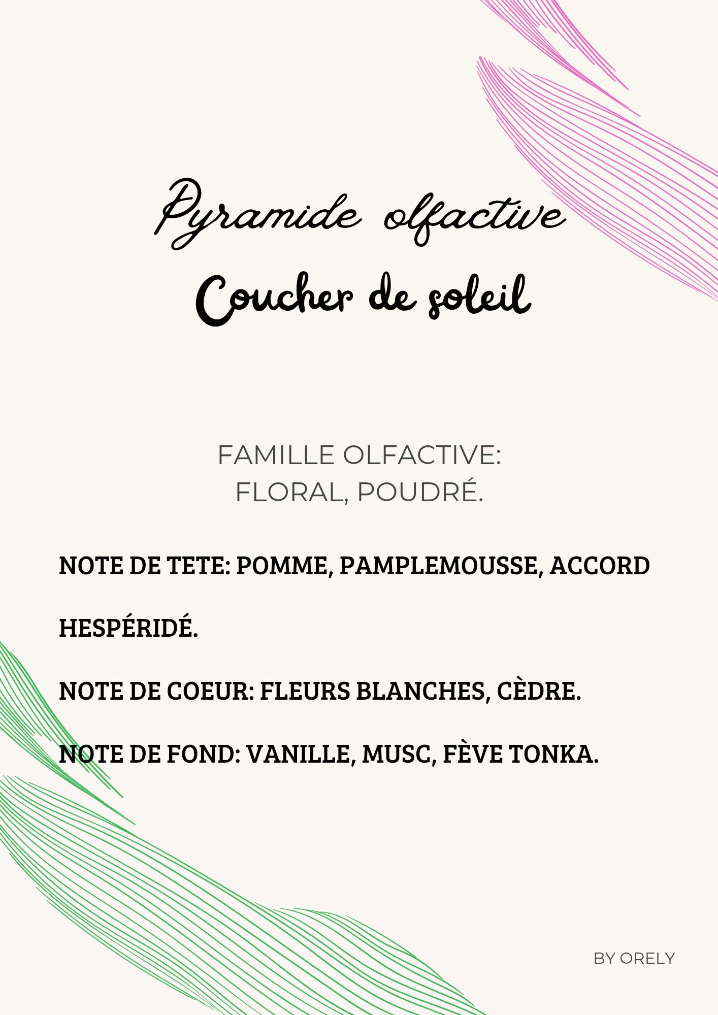 recharge 10ml " coucher de soleil"