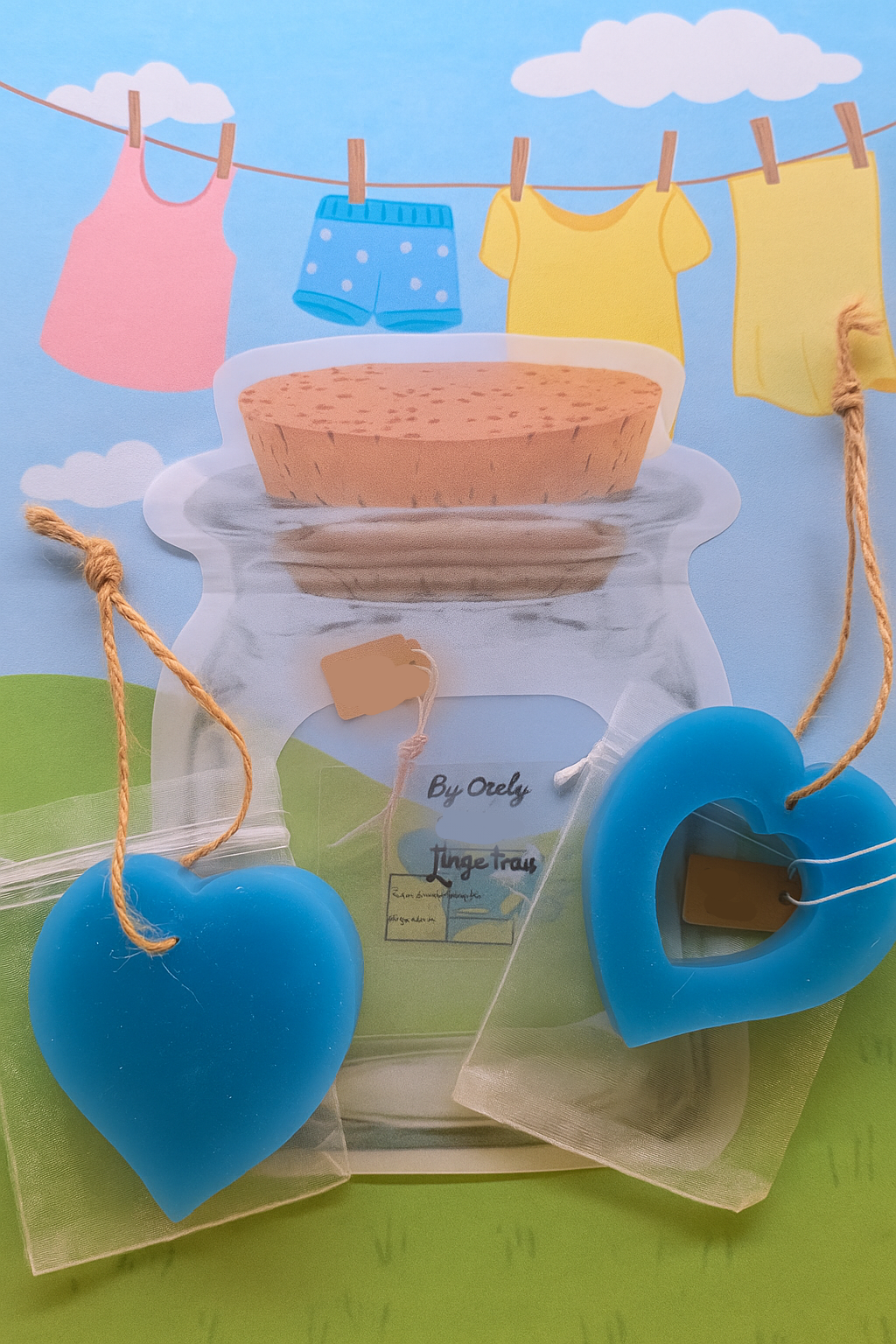 Suspension Linge frais