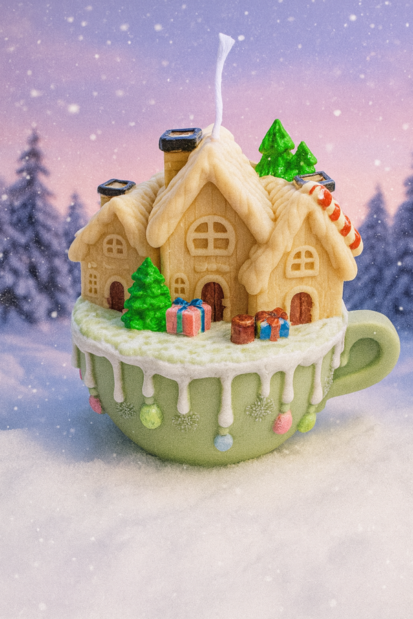 Tasse de Noël parfum pain d'épice