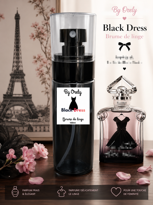 Brume de linge " Black Dress "
