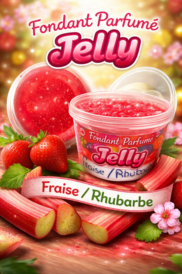 Jelly fraise / rhubarbe