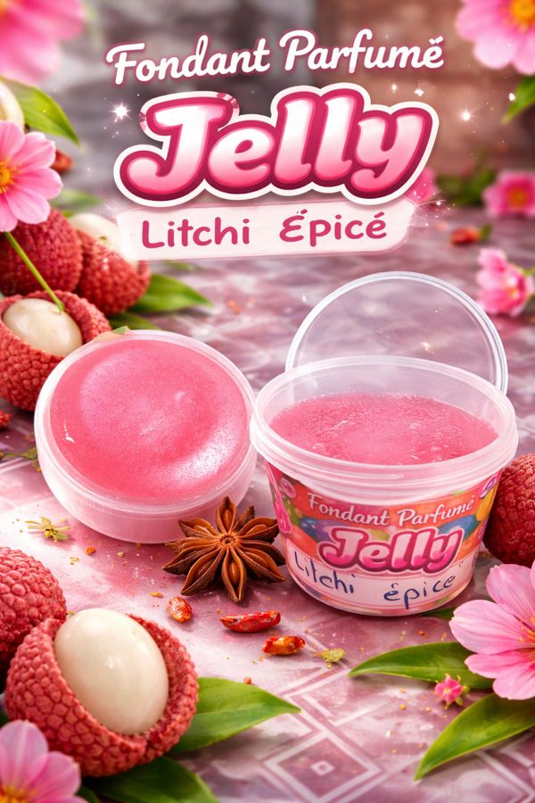 Jelly litchi épicé