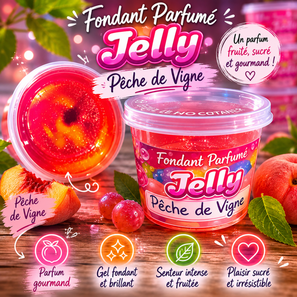 Jelly pêche de vigne