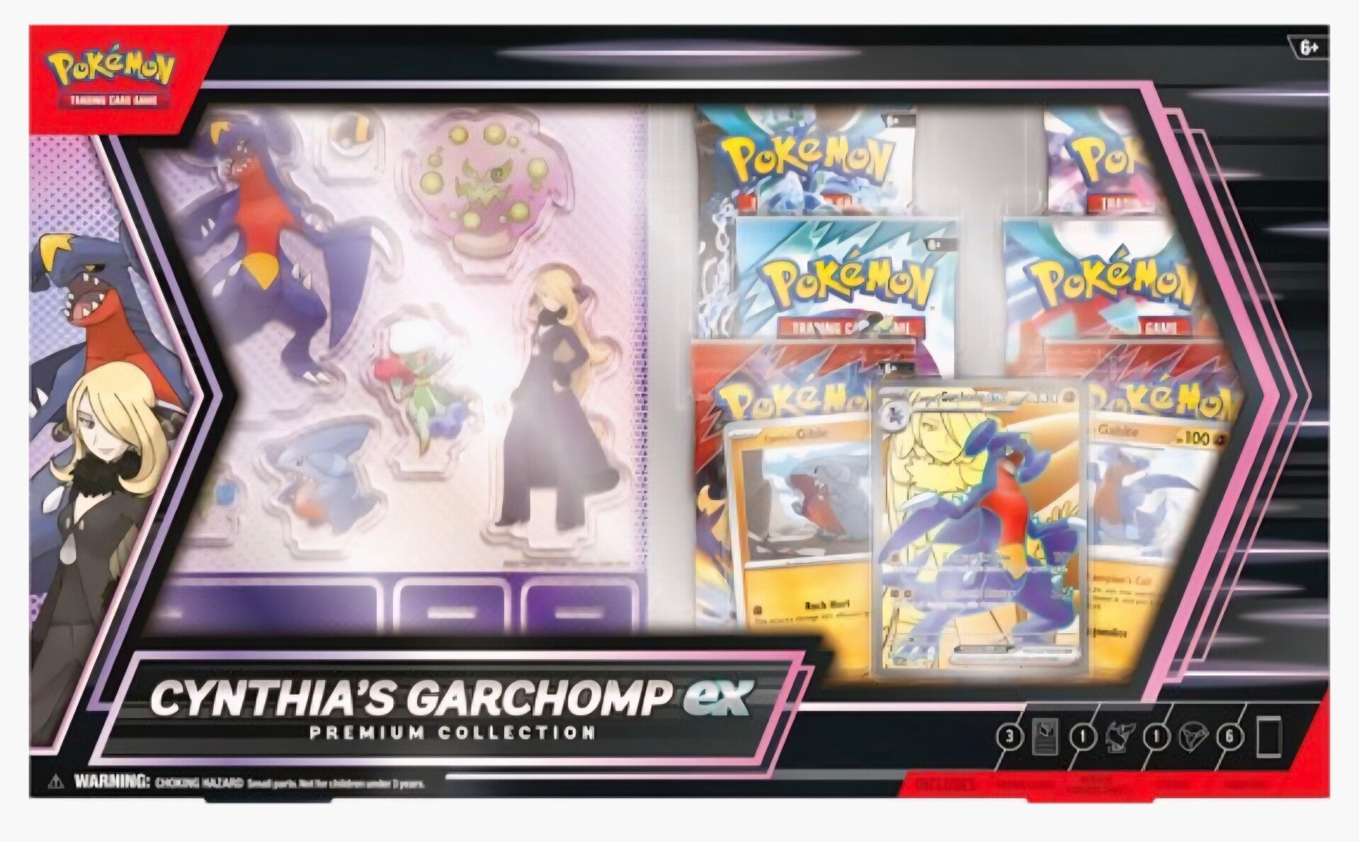 Pokemon Cynthia Garchomp EX Premium