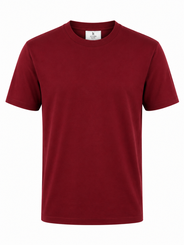Glans t shirt bordeaux
