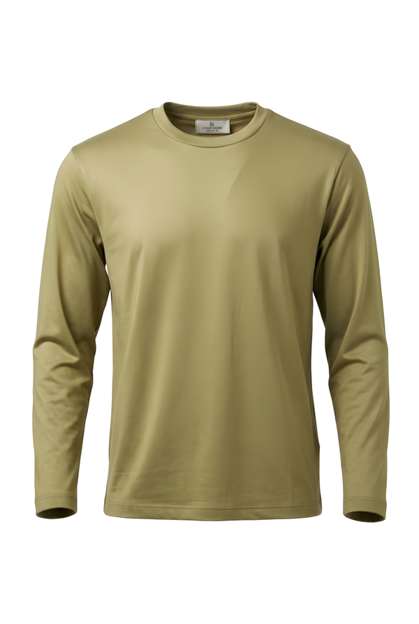 Longsleeve Glans groen