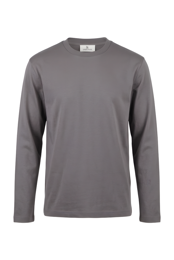 Longsleeve Glans grijs