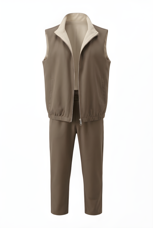 Dubbelzijdig Utility Set bruin