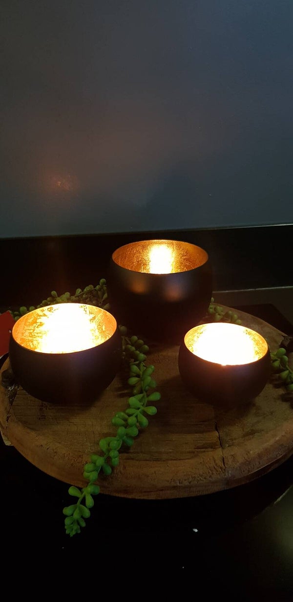 Marrakesh Bowl Candle Theelicht 3 delig