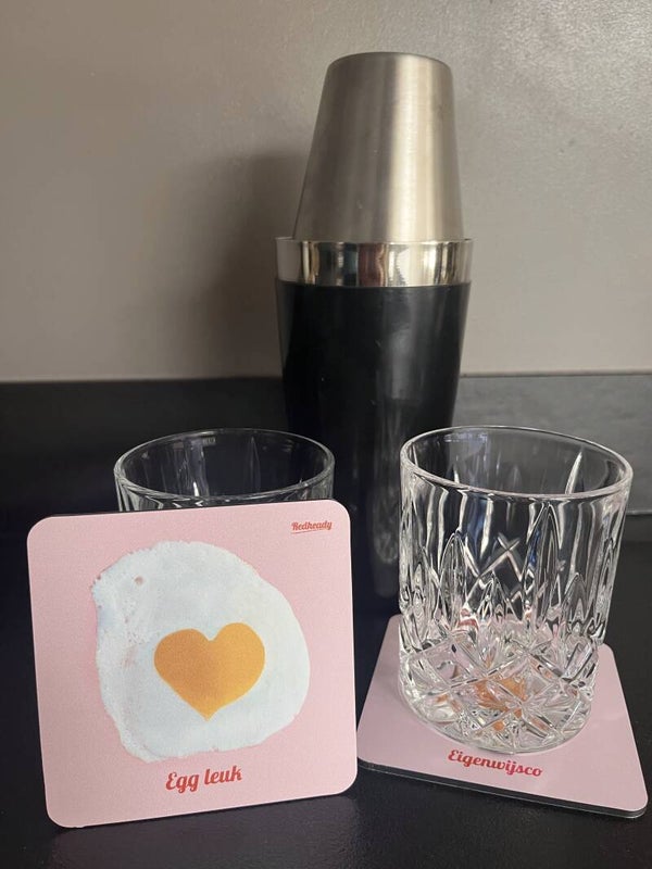 Onderzetter Redheady Egg Leuk