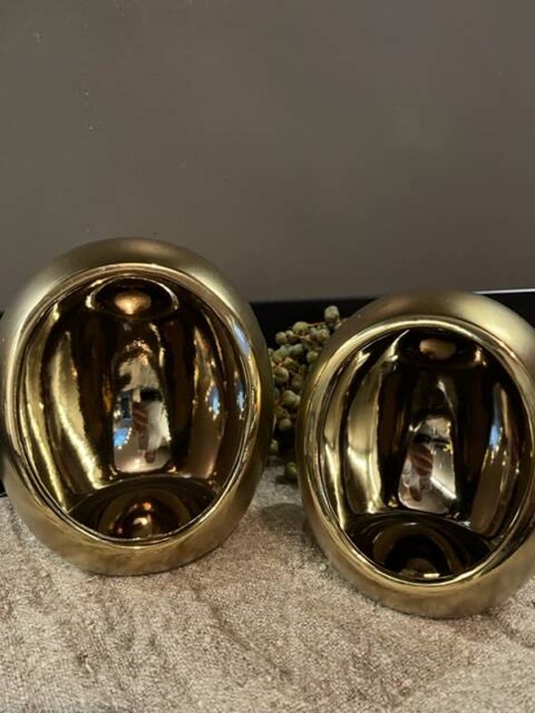 Egg Candles Goud