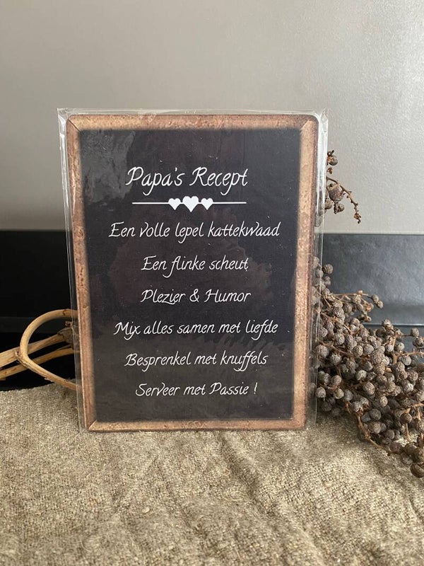 Papa's recept
