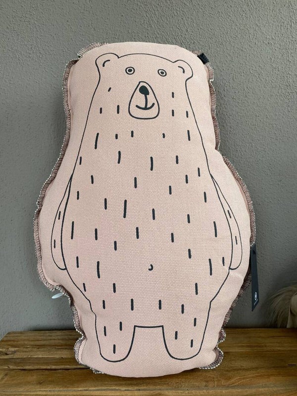 Overseas kussen canvas beer