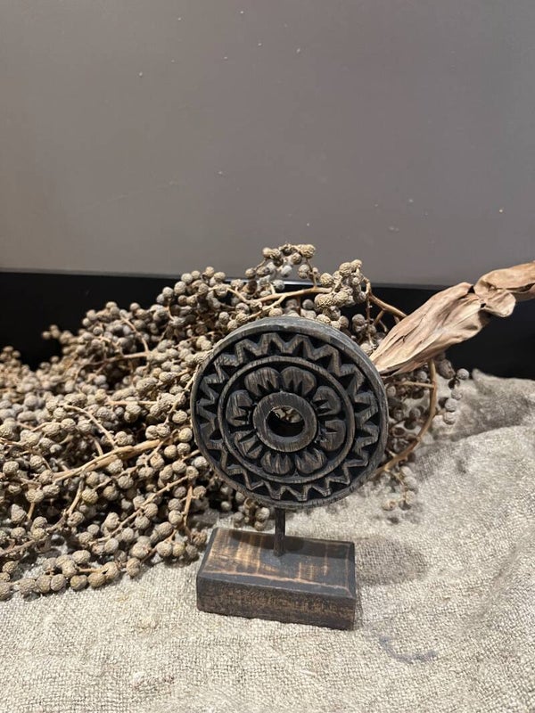Ornament Op Voet Rond