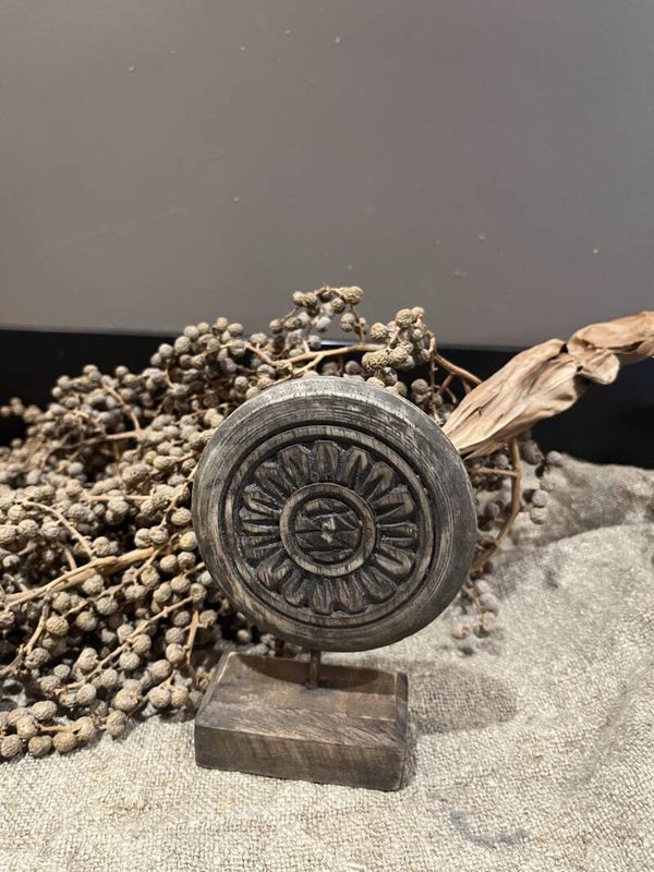 Ornament Op Voet Rond