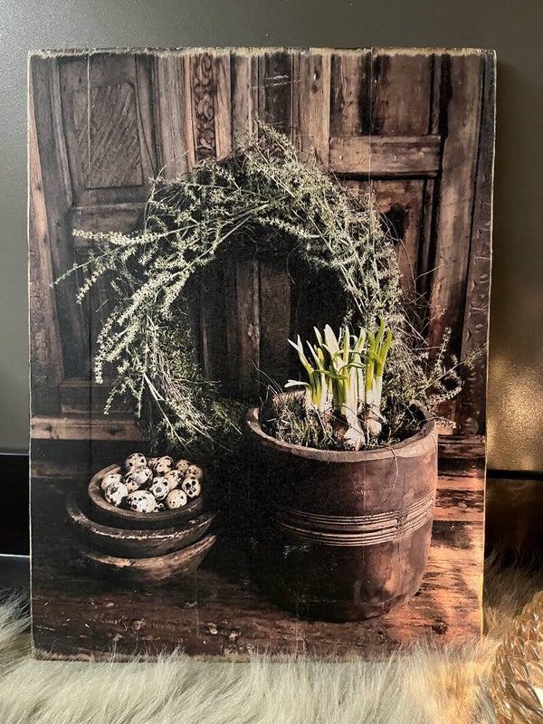 Wandbord Hout Landelijke Stijl