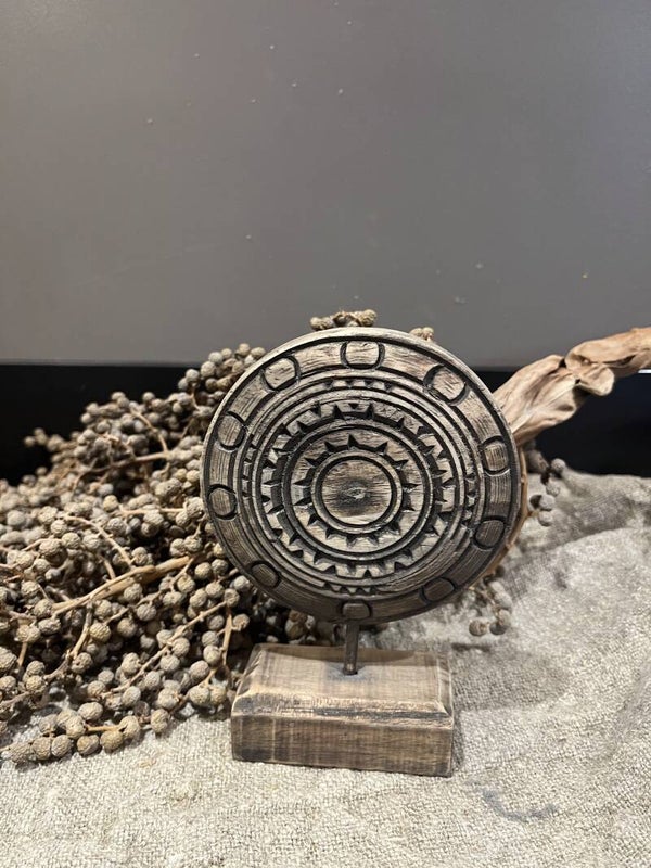 Ornament Op Voet Rond
