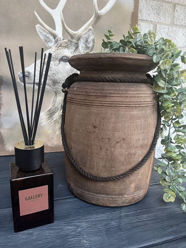 Nepalese Vaas Pot Met Touw