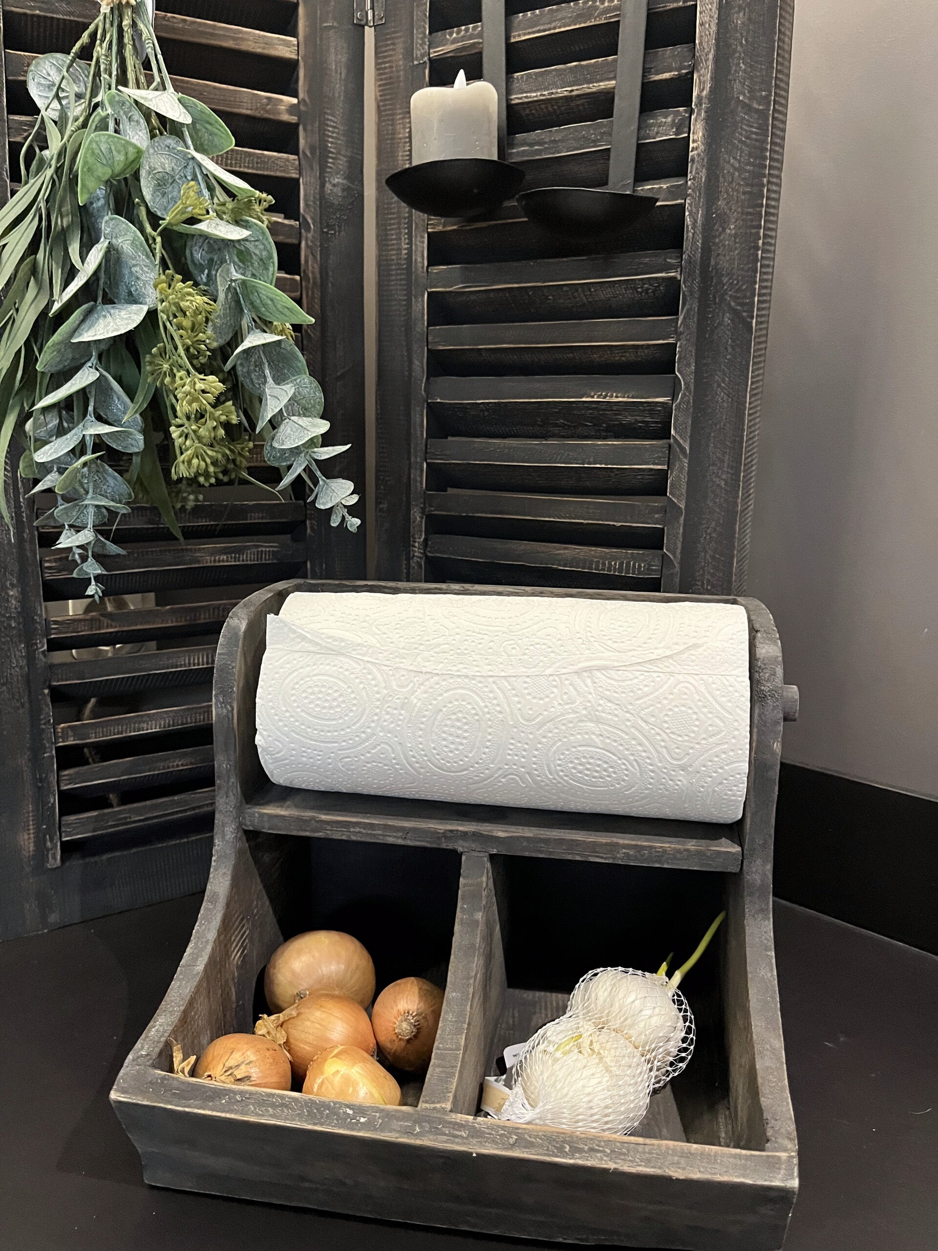 Gruttersbak Keukenrolhouder Vintage Grey