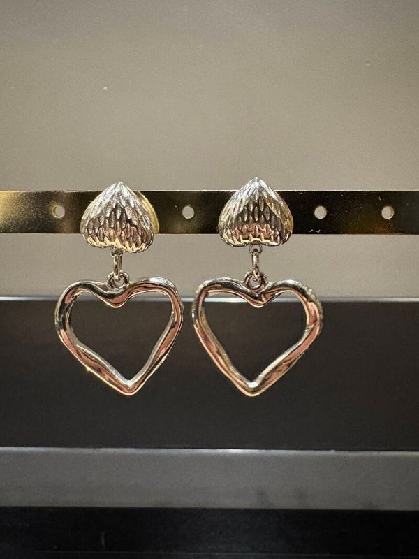 Oorhanger 'Zilver' Hart