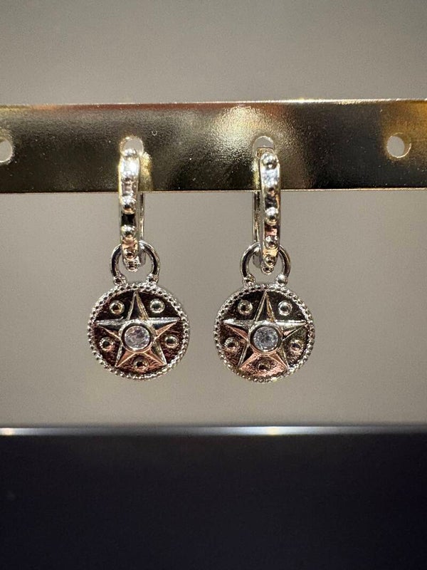 Oorring 'Zilver' Met Ster