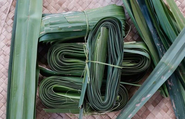 Bobine à 50 feuilles de pandanus naturelles