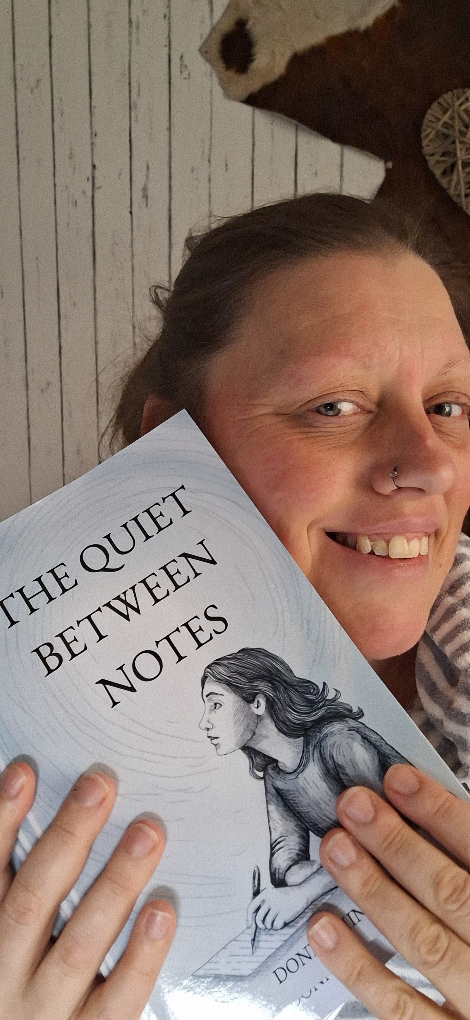 EXCLUSIVE: The Quiet between Notes, Signed book and Tote bag.