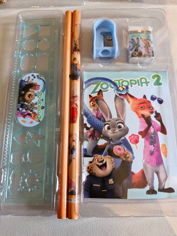 Schrijfgeriefset zootropolis