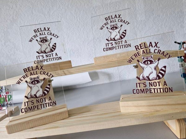 Plexi decoratieplaatje