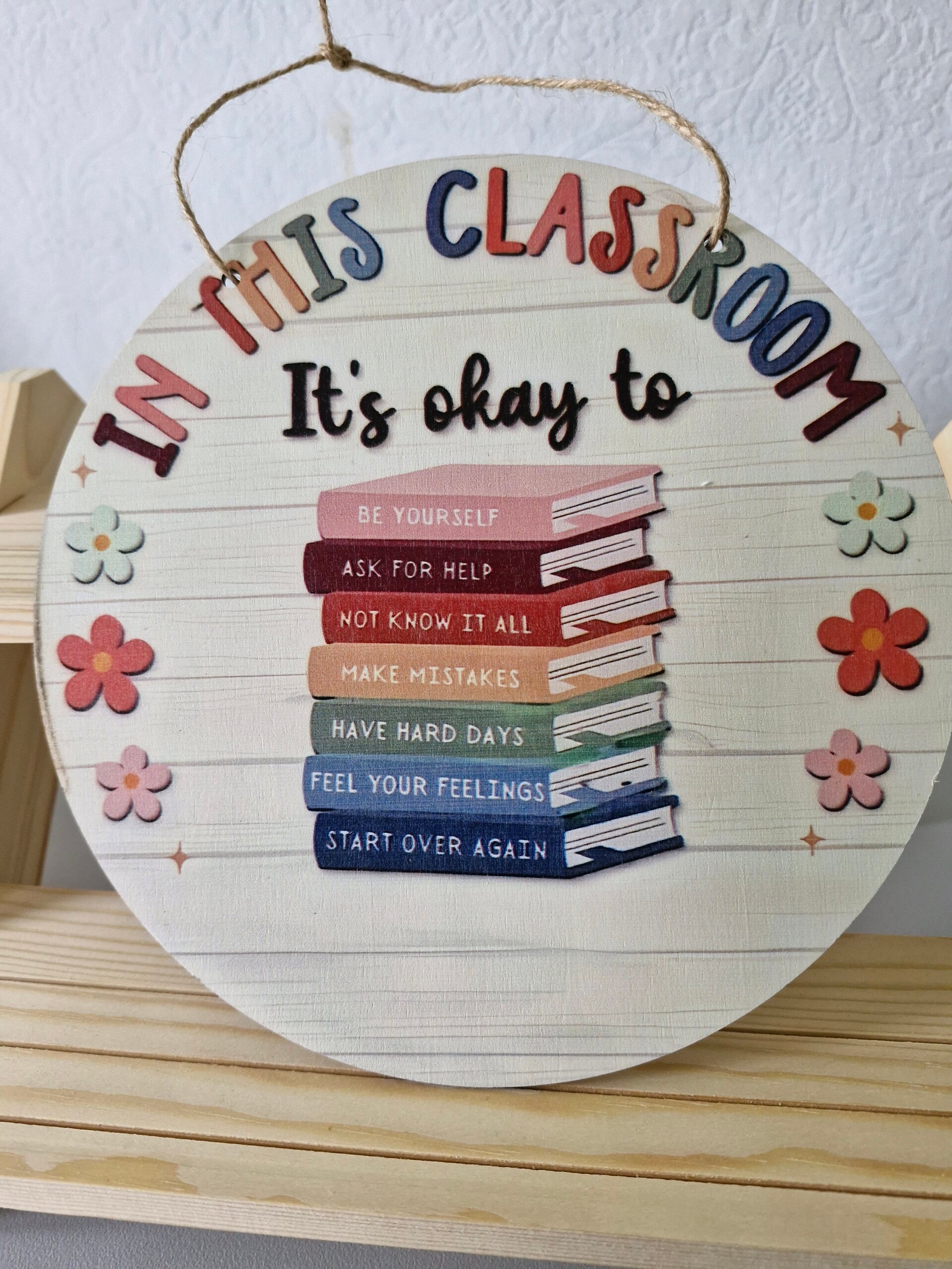 Classroom decoratiebord