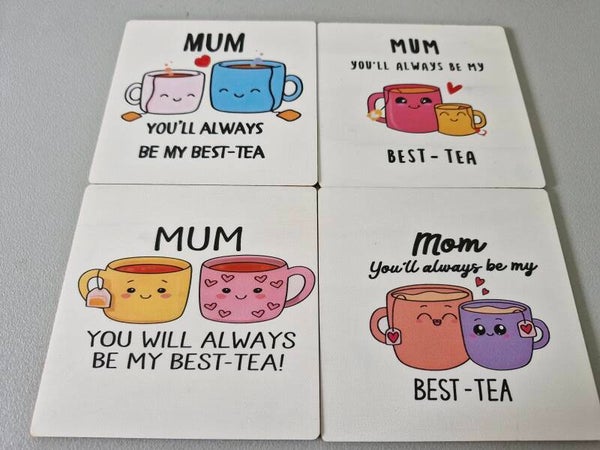 Mum best-tea onderzetters