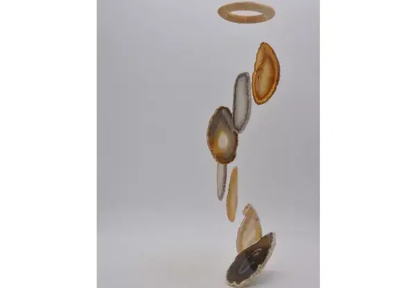 Agaat Windhanger schijfjes L