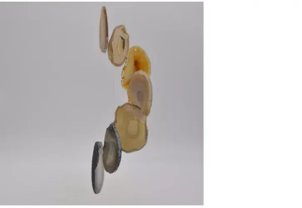 Agaat Windhanger schijfjes M